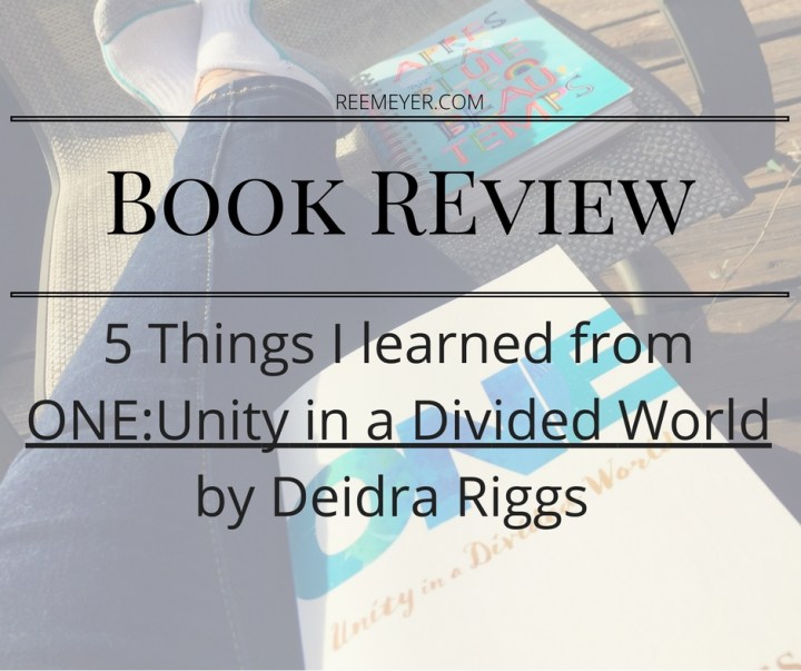 I read One: Unity in a Divided World fully intending to write a review of it when I finished. But it turns out that this was an Esther book for me, a "for such a time as this" book, a book whose message I needed desperately at this exact moment in my life. So I'm responding far too personally for a normal review. It felt like a wise and experienced friend took me by the hand to tutor and disciple me in the art and beauty of reconciliation, forgiveness, oneness with myself, others, and God. To sum up: I LOVED THIS BOOK. I highly recommend it, and I think you should read it, whomever you are.
