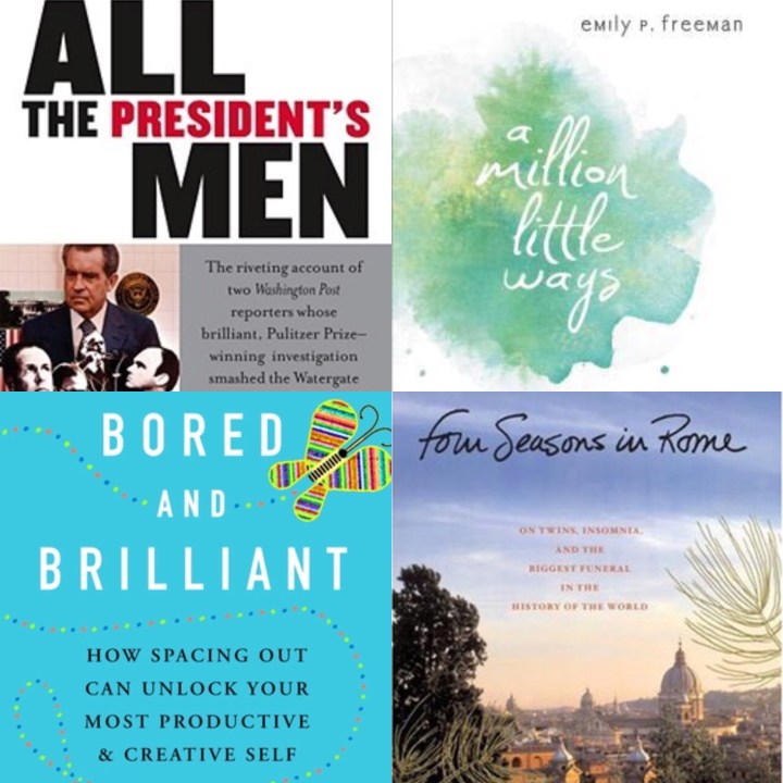 Looking for a good book?  Quick reviews of the (many) great books I read in March!